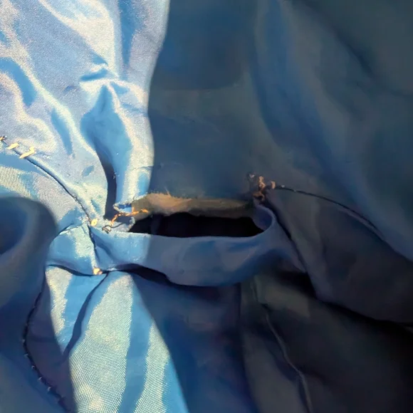 Vintage Adidas Colorblock Puffer Jacket Large - Picture 16 of 16